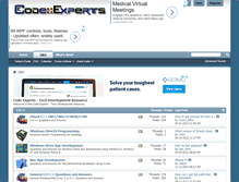 Tablet Screenshot of codeexperts.com